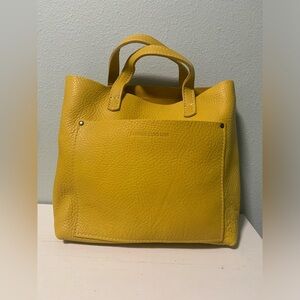 New Portland Leather Goods medium crossbody in pomelo